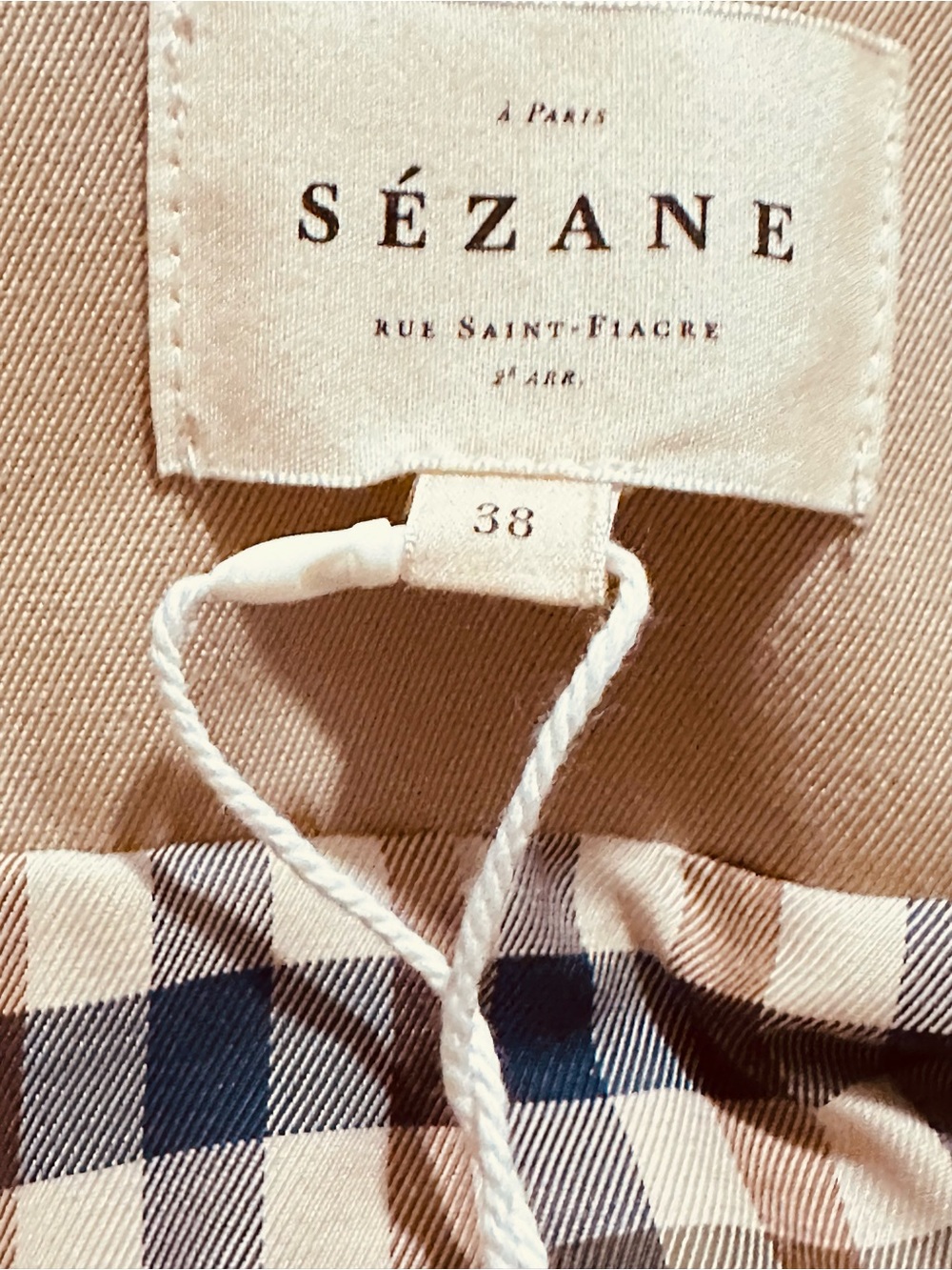 Sezane | Jacket | Bobby Jacket | Light Beige - Picture 7 of 10